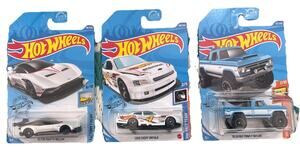 Hot Wheels Aston Martin Vulcan 88/250 Mainline Chevy Impala 209 Dodge Power 152